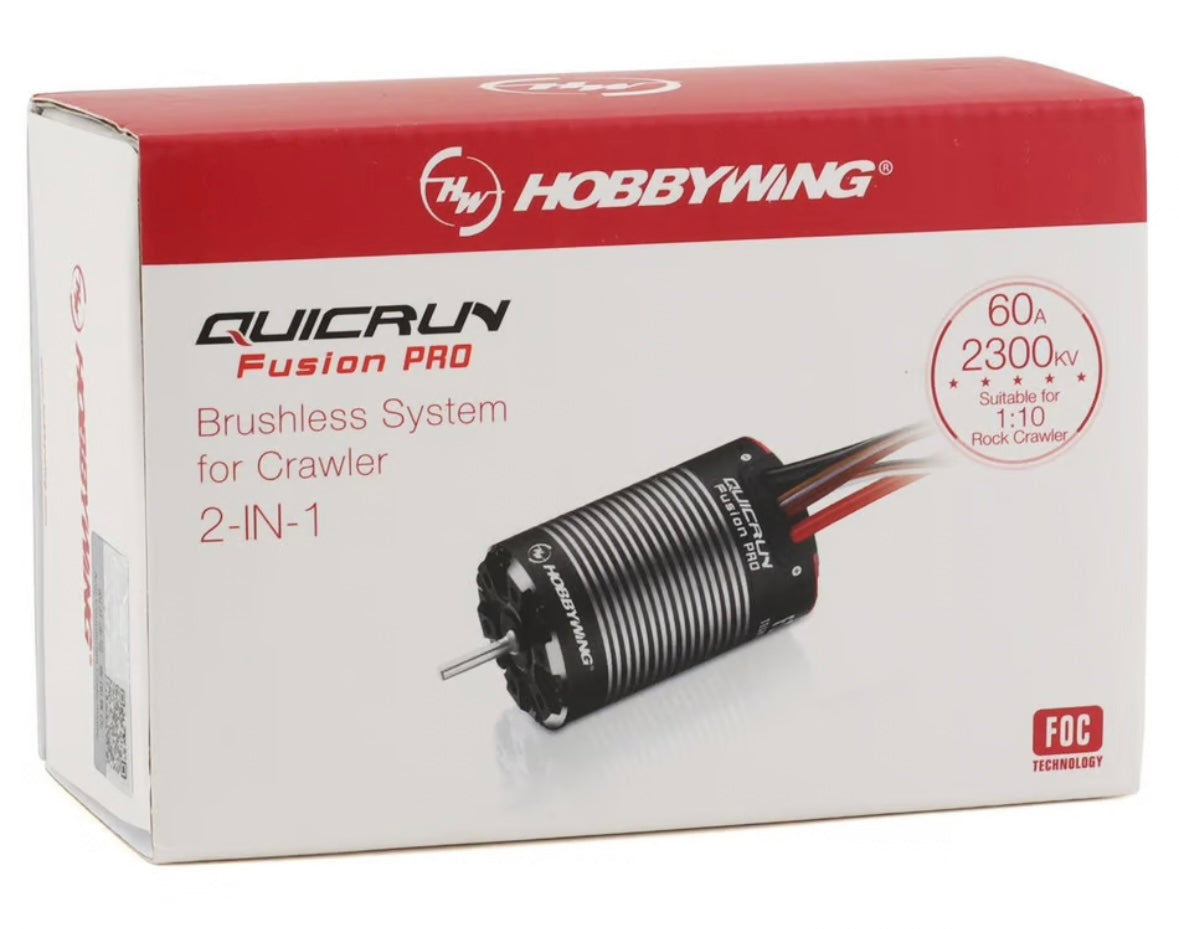 Hobbywing QUICRUN Fusion Pro for Crawler-2300KV 540spec