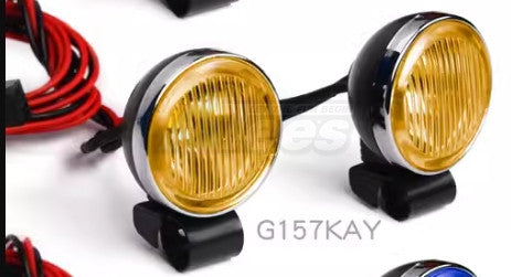 GRC 20mm Old-fashioned Circle Led spotlights #L-Lens-Yellow