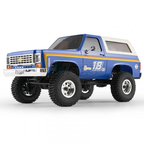 FMS 1:24 FCX24 Chevrolet K5 BLAZER PRO RTR 18th Anniversary Brushless Edition Blue