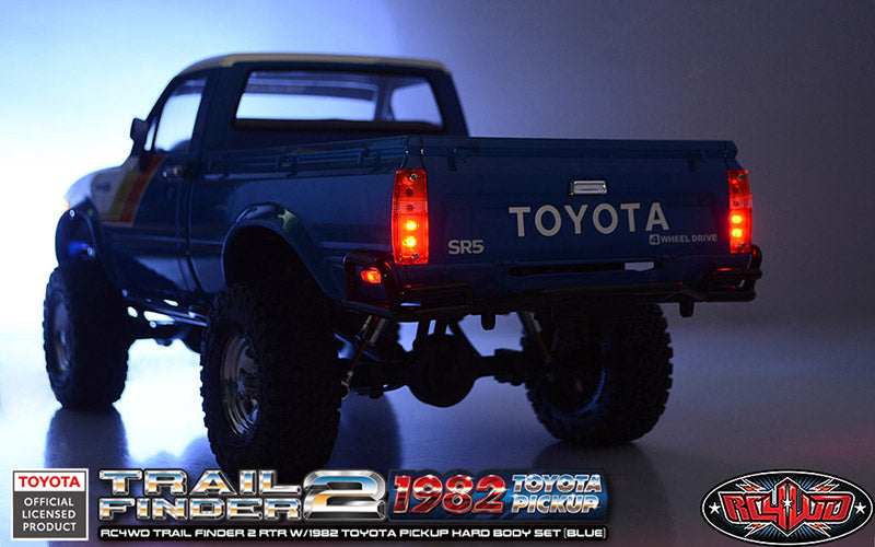 RC4WD Trail Finder 2 RTR w/1982 Toyota Pickup Hard Body Set (Blue)