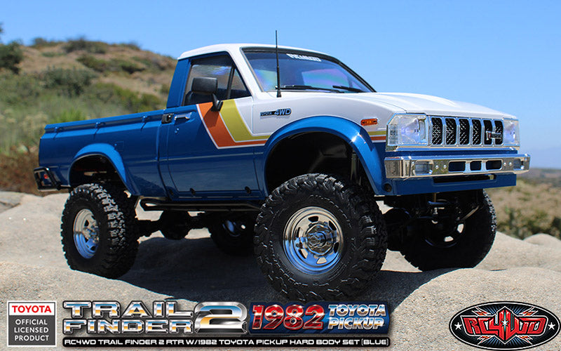 RC4WD Trail Finder 2 RTR w/1982 Toyota Pickup Hard Body Set (Blue)