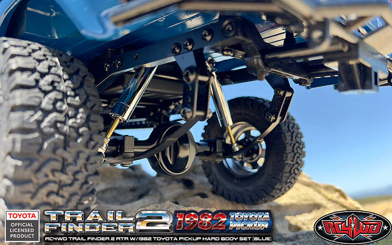 RC4WD Trail Finder 2 RTR w/1982 Toyota Pickup Hard Body Set (Blue)