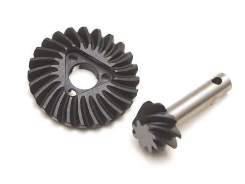 Boom Racing Heavy Duty Keyed Bevel Helical Overdrive Gear 24/8T + Differential Locker Set for BRX70/BRX80/BRX90 PHAT™ & AR44/AR45 Axles