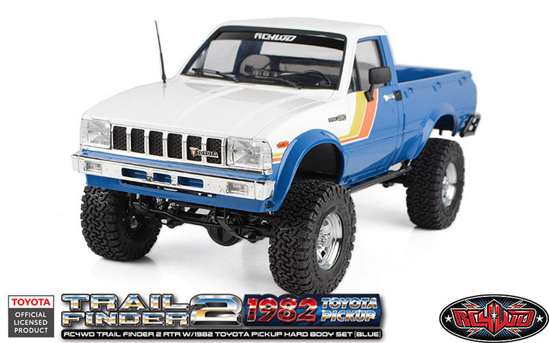 RC4WD Trail Finder 2 RTR w/1982 Toyota Pickup Hard Body Set (Blue)