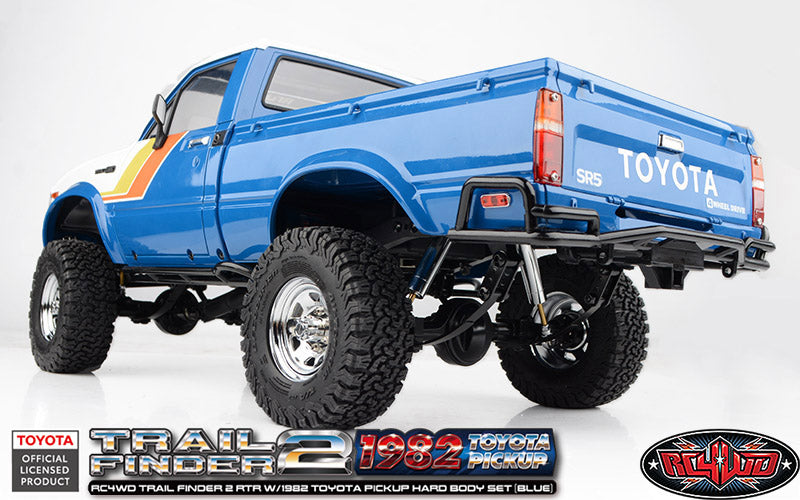 RC4WD Trail Finder 2 RTR w/1982 Toyota Pickup Hard Body Set (Blue)