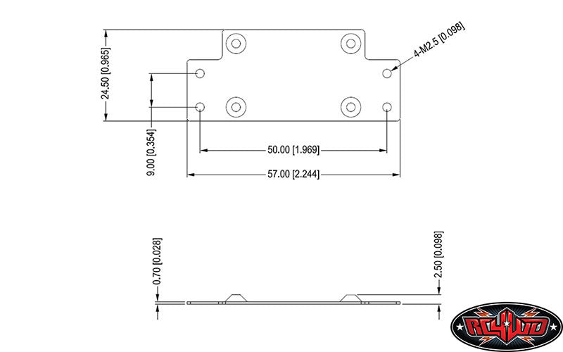 RC4WD 1/8 Warn Zeon 10 Winch