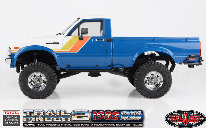 RC4WD Trail Finder 2 RTR w/1982 Toyota Pickup Hard Body Set (Blue)