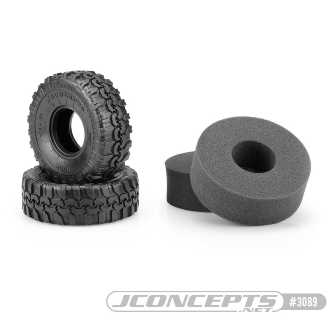JConcepts Hunk – Performance 1.9" Scaler Tire (4.75" OD) (2pcs)
