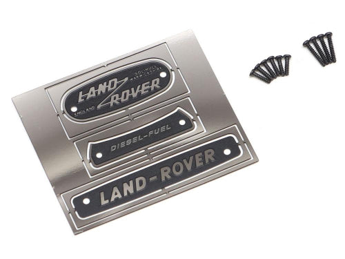 Boom Racing Emblem Set (Stainless Steel) for Series Land Rover